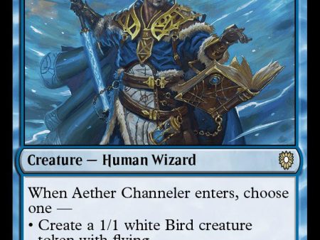 Aether Channeler [Bloomburrow Commander] Online Hot Sale