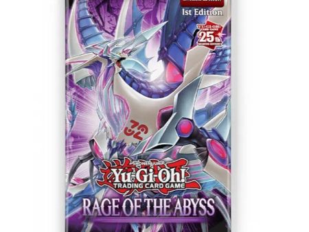 YGO Booster Pack - Rage of the Abyss (1st Edition) Online now