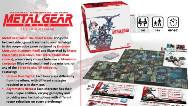 *PRE ORDER* Metal Gear Solid - The Board Game Discount