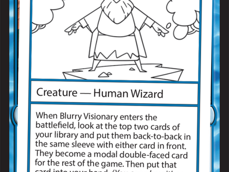 Blurry Visionary [Mystery Booster 2 Playtest Cards] Online now