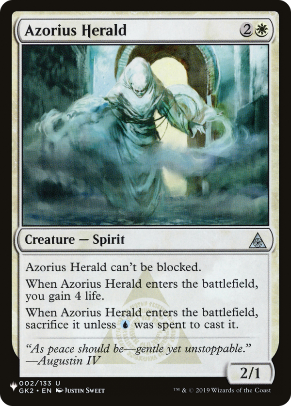 Azorius Herald [The List] Discount