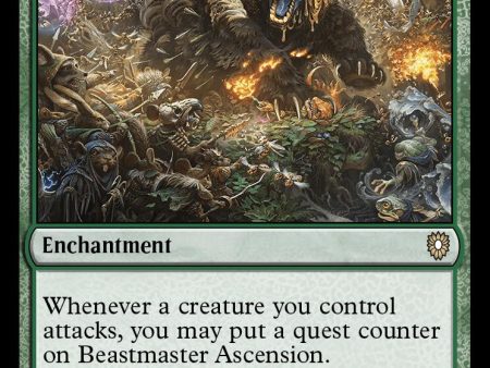 Beastmaster Ascension [Bloomburrow Commander] on Sale