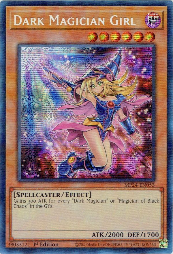 Dark Magician Girl (Alternate Art) [MP24-EN053] Prismatic Secret Rare Online now