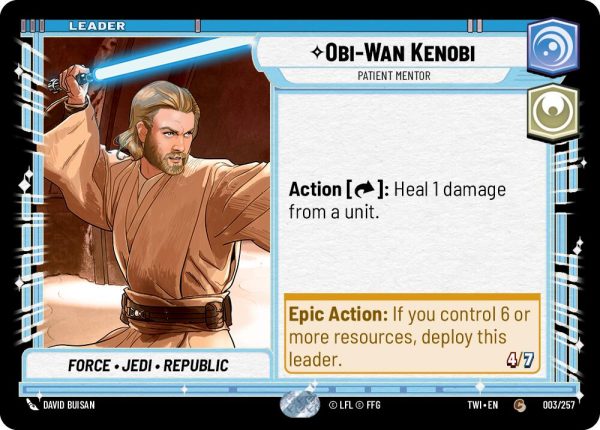 Obi-Wan Kenobi - Patient Mentor (003 257) [Twilight of the Republic] For Discount