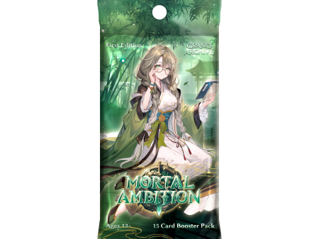 Grand Archive Booster Pack - Mortal Ambition (1st Edition) Supply