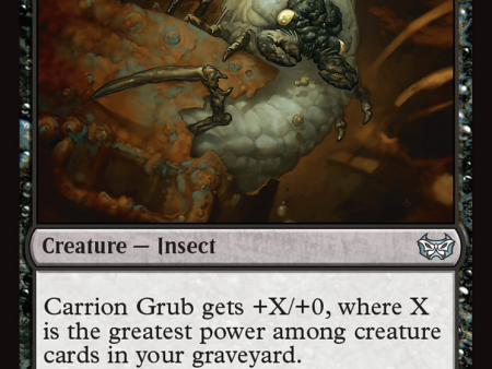 Carrion Grub [Duskmourn: House of Horror Commander] Fashion