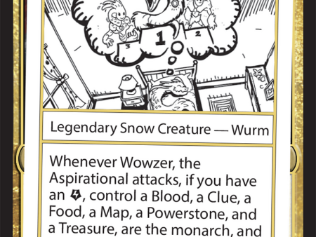 Wowzer, the Aspirational [Mystery Booster 2 Playtest Cards] Online Sale