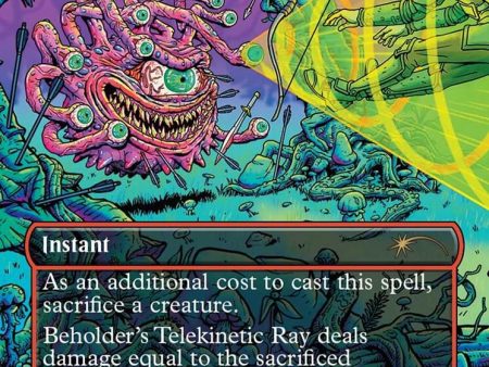 Beholder s Telekinetic Ray - Fling [Secret Lair Drop Series] Discount