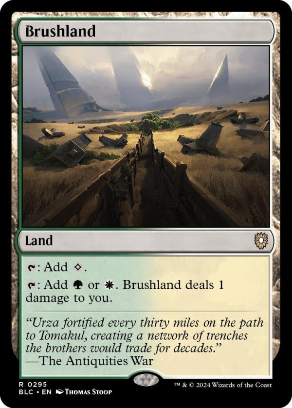 Brushland [Bloomburrow Commander] Discount