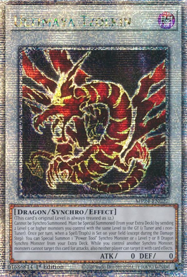 Ultimaya Tzolkin [MP24-EN027] Quarter Century Secret Rare Sale